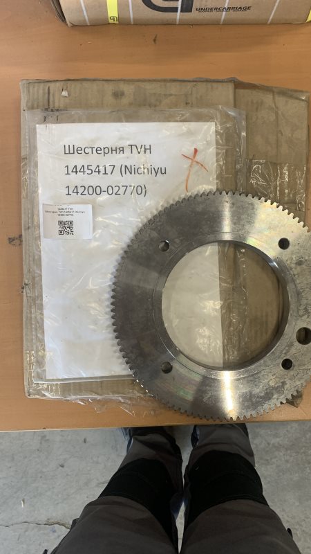 Шестерня TVH 1445417 (Nichiyu 14200-02770)