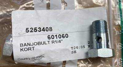 601060 Болт Banjo