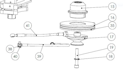 3133451 Шланг гидравлический Kesla