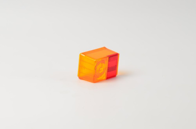 Стекло фонаря оранжевое заднее 6686096