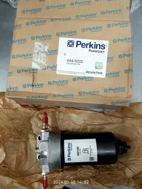 4445022 (Perkins) Фильтр топливный с базой