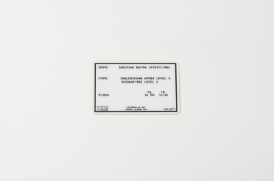CA2312771 Табличка 231-2771, 2312771