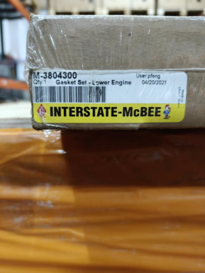 M-3804300 нижняя прокладка двигателя McBEE (Cummins 3804300)