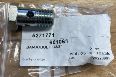 601061 Болт Banjo