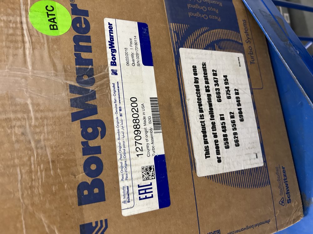 12709880200 Турбина BORG Warner
